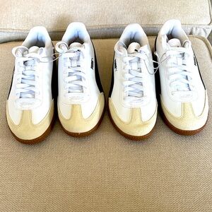 NWT Puma White and Tan Sneakers
